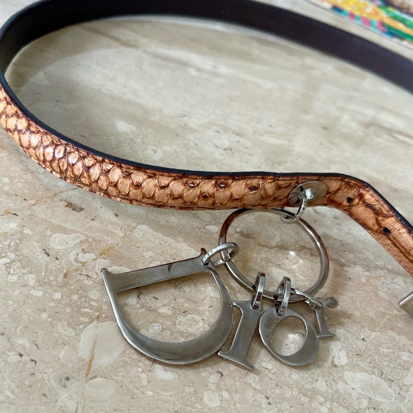 Vintage Dior Belt with Charms - Picture 3 of 3